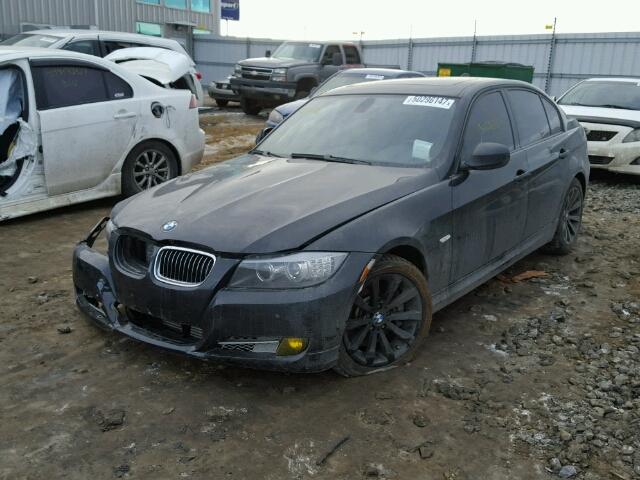 WBAPN73589A265818 - 2009 BMW 335 D BLACK photo 2