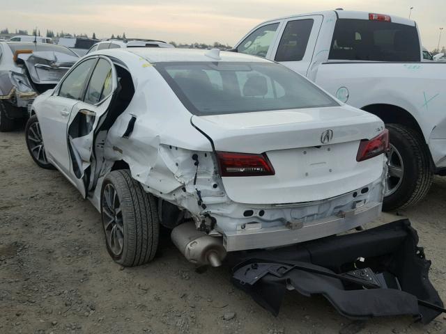 19UUB2F37GA006425 - 2016 ACURA TLX WHITE photo 3