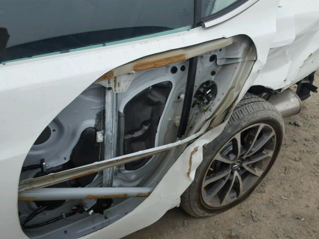 19UUB2F37GA006425 - 2016 ACURA TLX WHITE photo 9