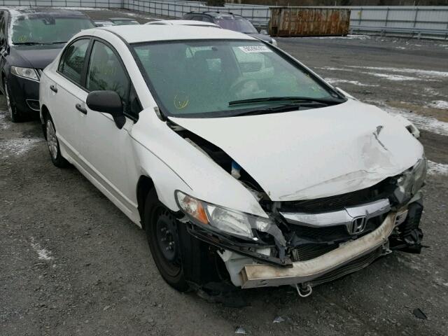 2HGFA1F34BH538201 - 2011 HONDA CIVIC VP WHITE photo 1