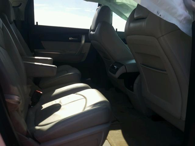 1GKLRMED1AJ173841 - 2010 GMC ACADIA SLT თეთრი ფოტო 6