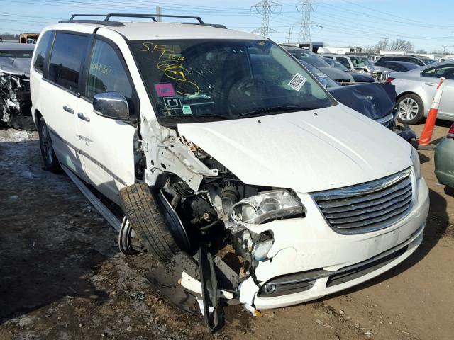 2C4RC1CG8DR646928 - 2013 CHRYSLER TOWN & COU WHITE photo 1