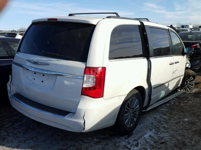 2C4RC1CG8DR646928 - 2013 CHRYSLER TOWN & COU WHITE photo 4