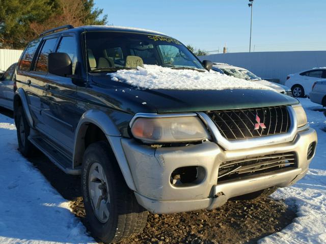 JA4MT31H71P038875 - 2001 MITSUBISHI MONTERO SP GREEN photo 1