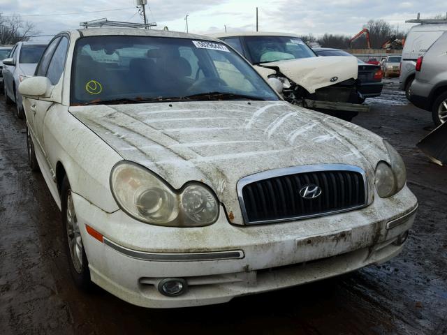 KMHWF35H12A531466 - 2002 HYUNDAI SONATA GLS WHITE photo 9