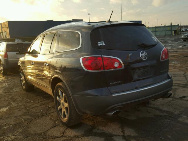 5GAEV23768J103104 - 2008 BUICK ENCLAVE CX BLUE photo 3