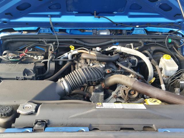 1J4AA2D18AL160413 - 2010 JEEP WRANGLER S BLUE photo 7