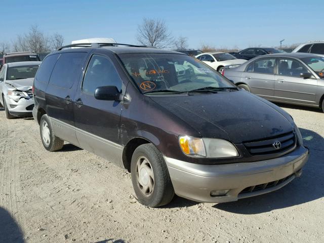 4T3ZF13C11U327540 - 2001 TOYOTA SIENNA LE SILVER photo 1