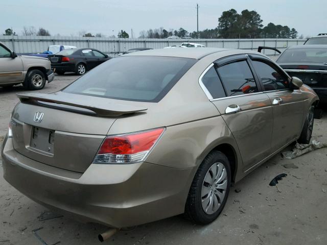 1HGCP26388A134431 - 2008 HONDA ACCORD LX GOLD photo 4