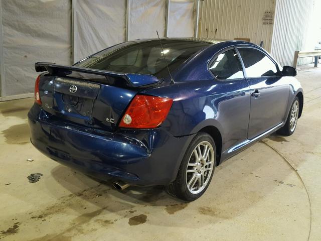 JTKDE177850010285 - 2005 TOYOTA SCION TC 蓝色 照片 4