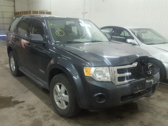 1FMCU92Z78KC45214 - 2008 FORD ESCAPE XLS GRAY photo 1