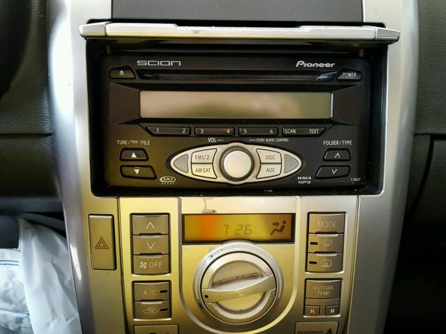 JTKDE167660105432 - 2006 TOYOTA SCION TC 黑色 照片 9