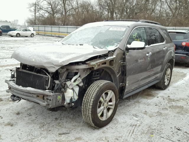 2CNALDEW5A6362636 - 2010 CHEVROLET EQUINOX LT TAN photo 2