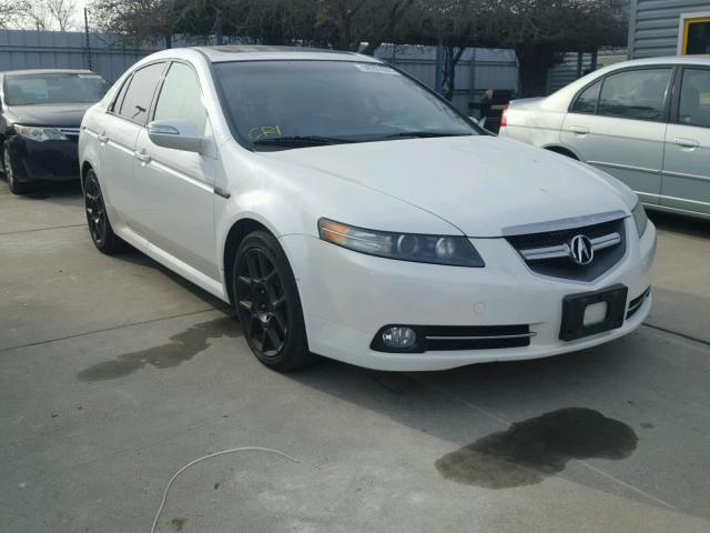 19UUA76577A016874 - 2007 ACURA TL TYPE S WHITE photo 1