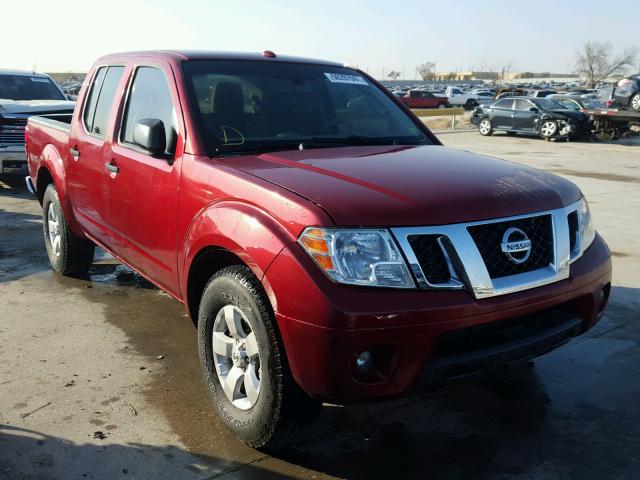 1N6AD0ER9DN764211 - 2013 NISSAN FRONTIER S BURGUNDY photo 1