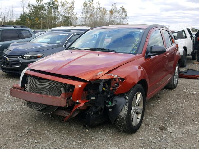 1B3CB3HA6AD568433 - 2010 DODGE CALIBER MA ORANGE photo 2