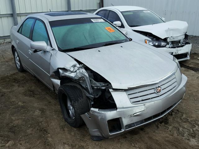 1G6DP577570166489 - 2007 CADILLAC CTS HI FEA SILVER photo 1