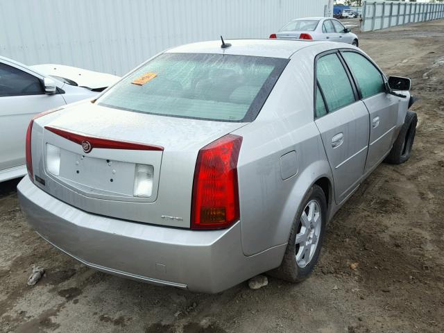 1G6DP577570166489 - 2007 CADILLAC CTS HI FEA SILVER photo 4