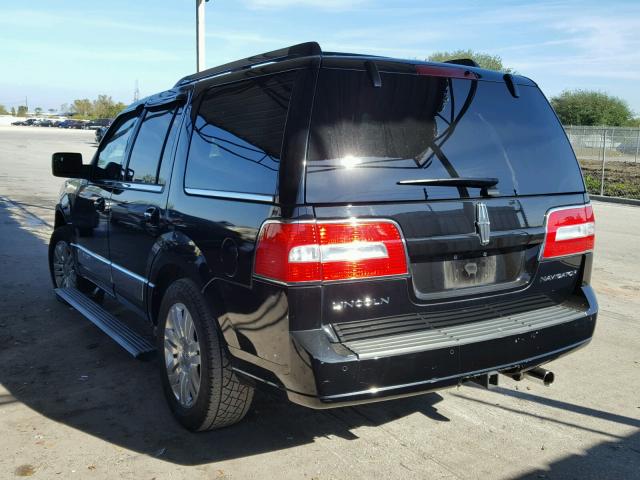 5LMJJ2H57CEL00647 - 2012 LINCOLN NAVIGATOR BLACK photo 3