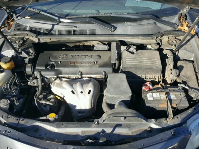 4T1BE46K79U371426 - 2009 TOYOTA CAMRY BASE GRAY photo 7