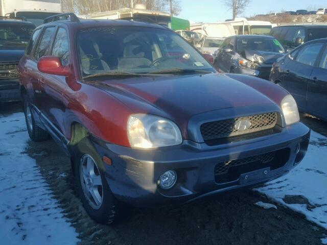 KM8SC73D53U397415 - 2003 HYUNDAI SANTA FE G RED photo 1