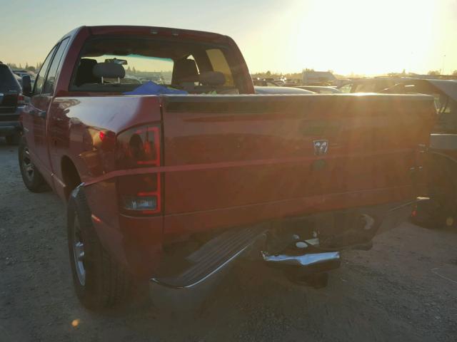 1D7HA18N36S661028 - 2006 DODGE RAM 1500 S RED photo 3