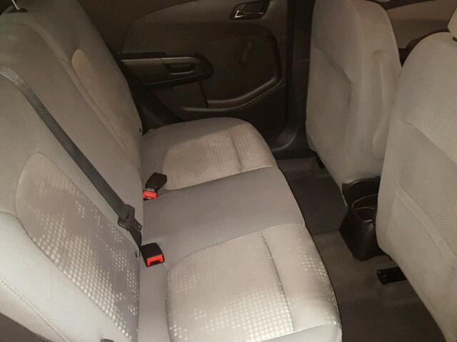 1G1JB5EH5D4212457 - 2013 CHEVROLET SONIC LS 橙色 照片 6