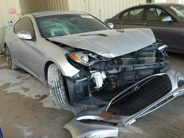 KMHHU6KJ2DU083134 - 2013 HYUNDAI GENESIS CO GRAY photo 1