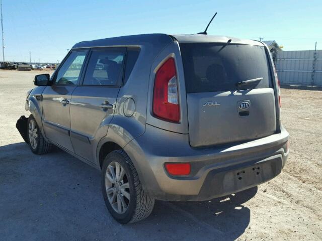 KNDJT2A66C7384730 - 2012 KIA SOUL + GRAY photo 3