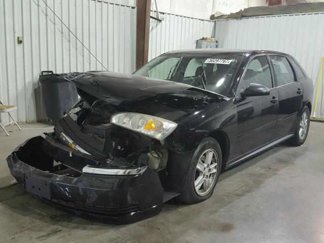 1G1ZT64804F197684 - 2004 CHEVROLET MALIBU MAX 黑色 照片 2
