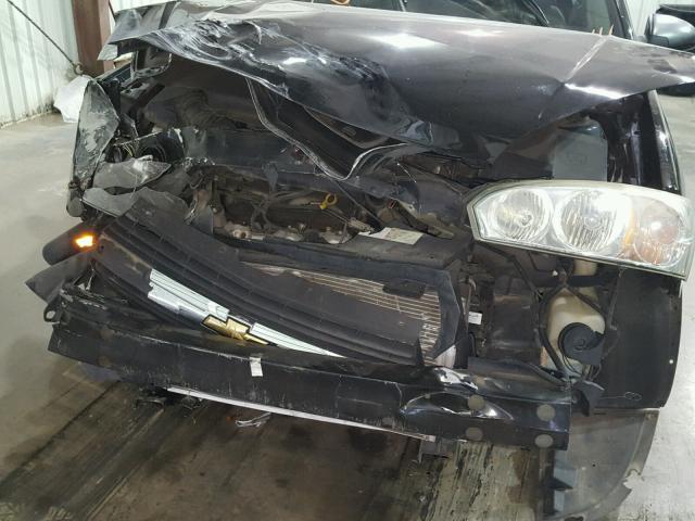 1G1ZT64804F197684 - 2004 CHEVROLET MALIBU MAX 黑色 照片 9