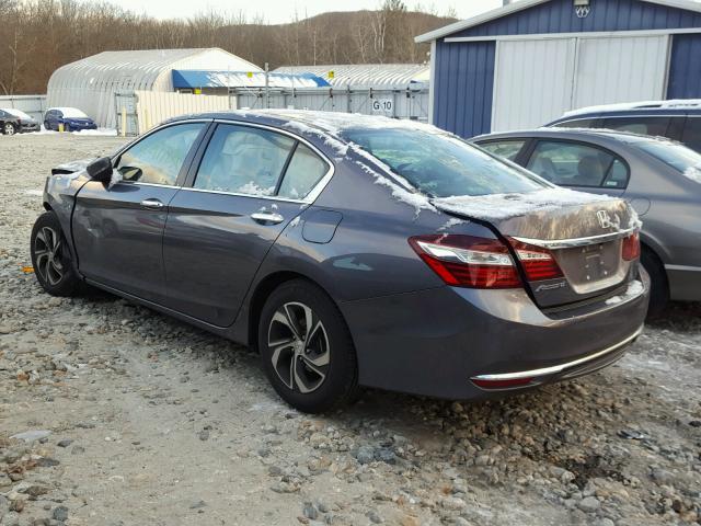 1HGCR2F31HA225129 - 2017 HONDA ACCORD LX GRAY photo 3