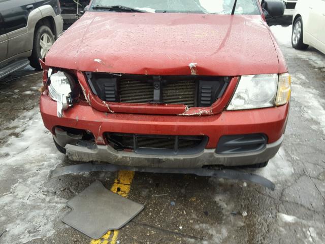 1FMZU73E62ZB46277 - 2002 FORD EXPLORER X RED photo 7