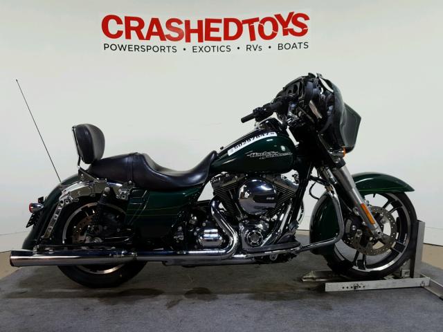 1HD1KRM18GB601336 - 2016 HARLEY-DAVIDSON FLHXS STRE GREEN photo 1