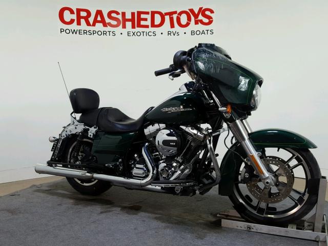 1HD1KRM18GB601336 - 2016 HARLEY-DAVIDSON FLHXS STRE GREEN photo 2