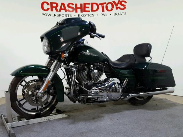 1HD1KRM18GB601336 - 2016 HARLEY-DAVIDSON FLHXS STRE GREEN photo 4