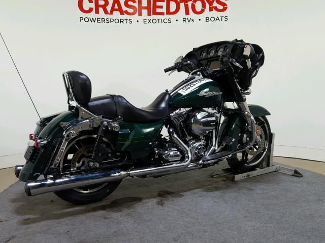 1HD1KRM18GB601336 - 2016 HARLEY-DAVIDSON FLHXS STRE GREEN photo 8