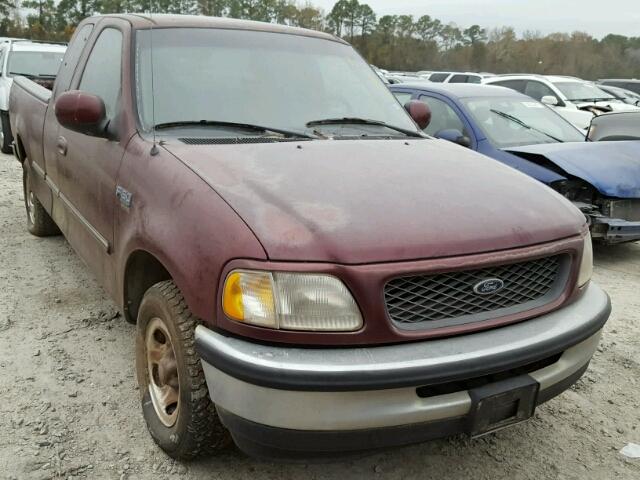 1FTRX17L8WKC12506 - 1998 FORD F150 MAROON photo 1