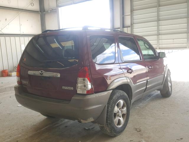 4F2CZ06163KM34919 - 2003 MAZDA TRIBUTE ES 栗色 照片 4
