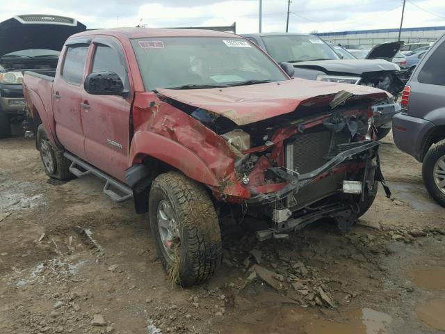 3TMLU4EN9CM093664 - 2012 TOYOTA TACOMA DOU RED photo 1