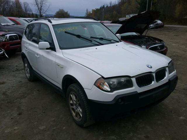 WBXPA73474WC38374 - 2004 BMW X3 2.5I WHITE photo 1