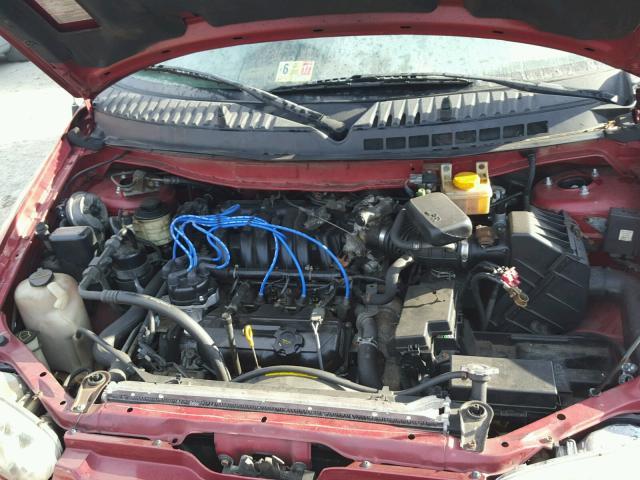 4N2XN11T8XD825959 - 1999 NISSAN QUEST SE RED photo 7