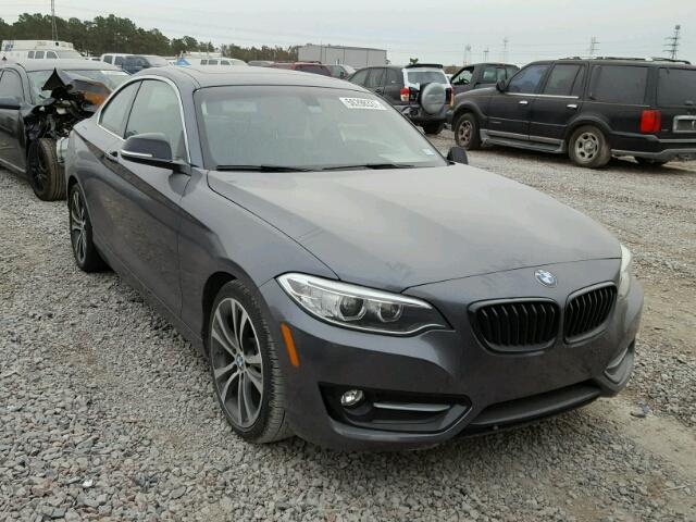 WBA1F5C56EV255217 - 2014 BMW 228 I BLACK photo 1