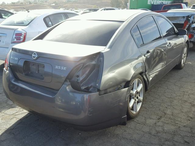 1N4BA41EX5C856473 - 2005 NISSAN MAXIMA SE GRAY photo 4