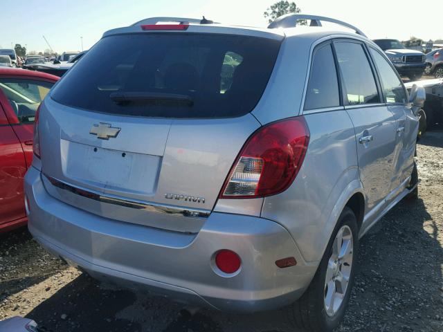 3GNAL3EK7FS522351 - 2015 CHEVROLET CAPTIVA LT SILVER photo 4