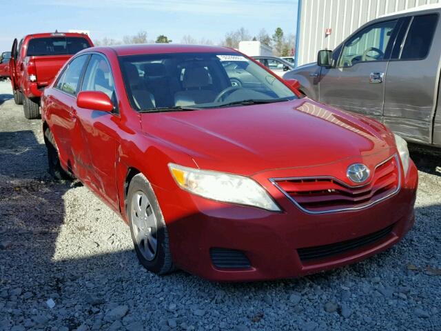 4T1BF3EK1AU053427 - 2010 TOYOTA CAMRY BASE RED photo 1
