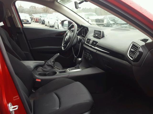 JM1BM1U73E1167402 - 2014 MAZDA 3 SPORT RED photo 5