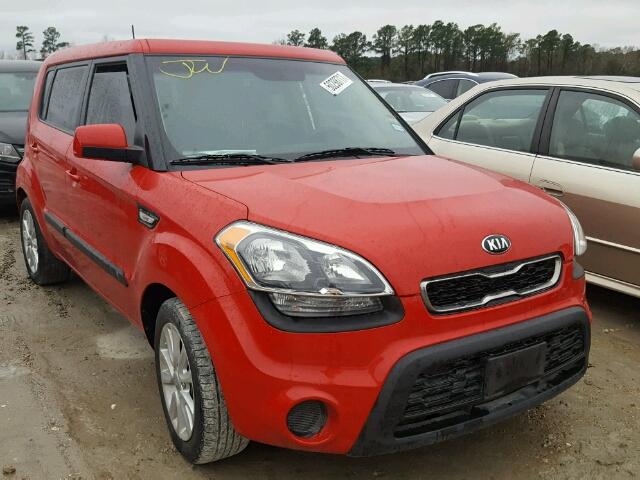 KNDJT2A50D7585001 - 2013 KIA SOUL RED photo 1