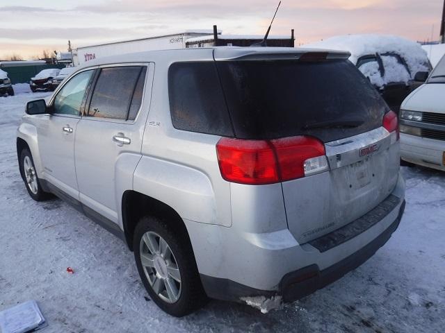 2GKFLREK9C6297785 - 2012 GMC TERRAIN SL SILVER photo 3