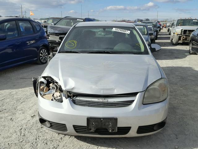 1G1AL18F287173170 - 2008 CHEVROLET COBALT LT SILVER photo 7